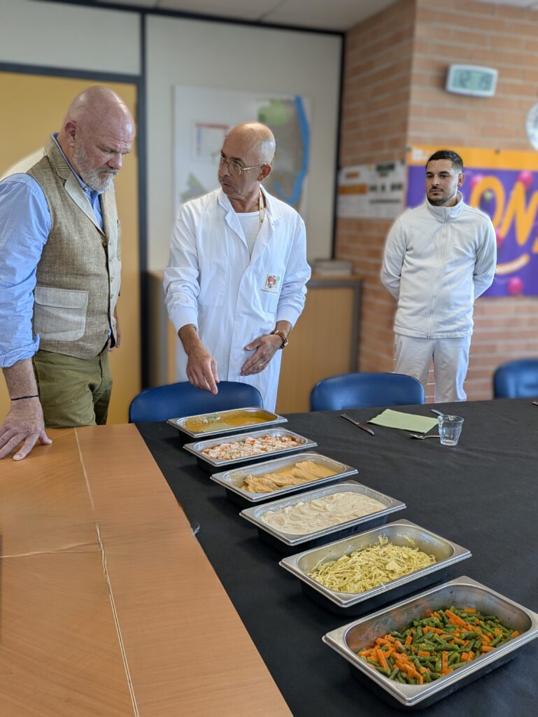 Explications de la réchauffe des plats du chef de production au Chef P Etchebest